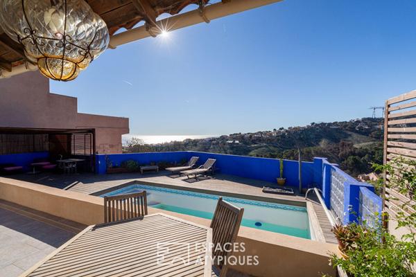 Maison avec vue mer et piscine – Estaque