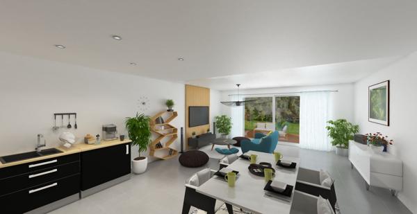 Terrain + Maison à vendre 5 pièces - 125 m²