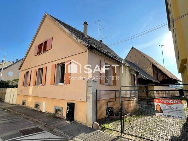 Maison avec dépendances et revenus locatifs – À deux pas du centre historique de Colmar