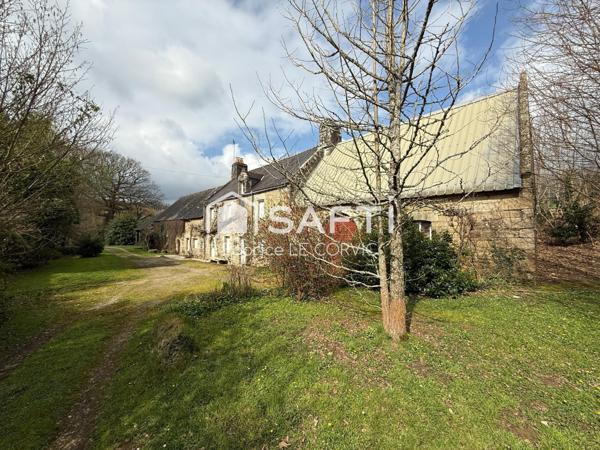 LONGERE A RENOVER A 2 PAS DU CENTRE VILLE DE BAUD