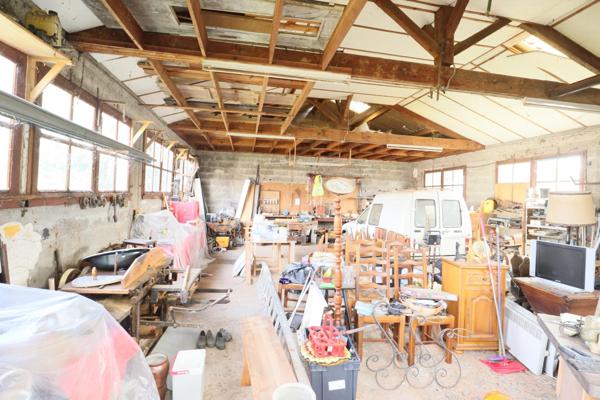 Maison 3 chambres avec atelier/garage de 82m2 sur terrain 940m2