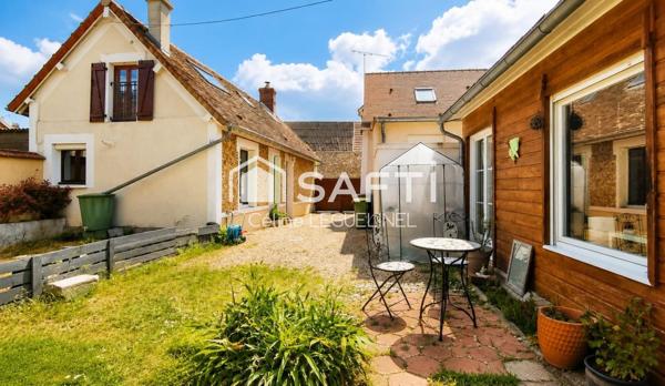 MAISON DE CHARME  60m² AVEC DÉPENDANCES  25m² – GOUSSAINVILLE (28410)