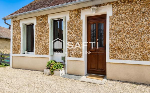 MAISON DE CHARME  60m² AVEC DÉPENDANCES  25m² – GOUSSAINVILLE (28410)