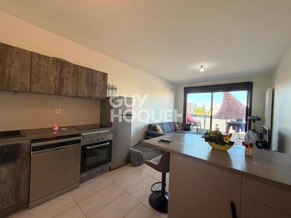 EXCLUSIVITÉ - APPARTEMENT 2 PIÈCES - 42.40m² - BALCON TERRASSE - PARKING