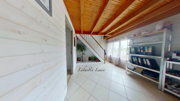 Maison de 300m2, 5 chambres, dépendances à CAUMONT-SUR-GARONNE (47)