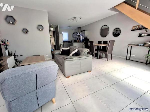 Couëron, maison récente de 92 m2 3 chambres jardin sud