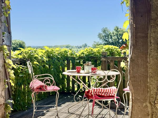 Château médiéval avec 6.5 hectares, dépendances et vue sublime