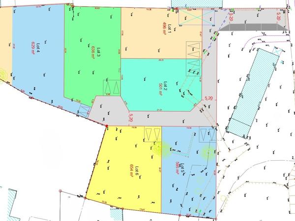 TERRAINS CONSTRUCTIBLES - A PARTIR DE 500 M2