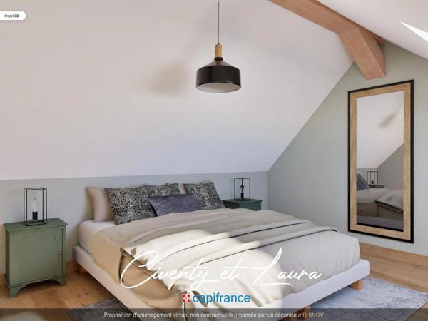 Duplex à vendre - Atypique et Lumineux – 130 m² au sol - Proche Albertville