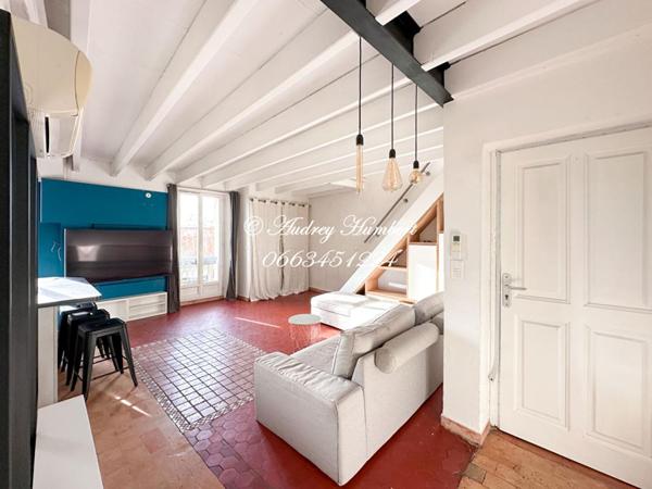 MANOSQUE centre, luminosité et charme intemporel pour ce DUPLEX de 73 m² avec de beaux volumes