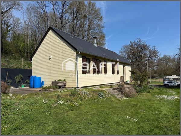 Maison écologique en pleine nature