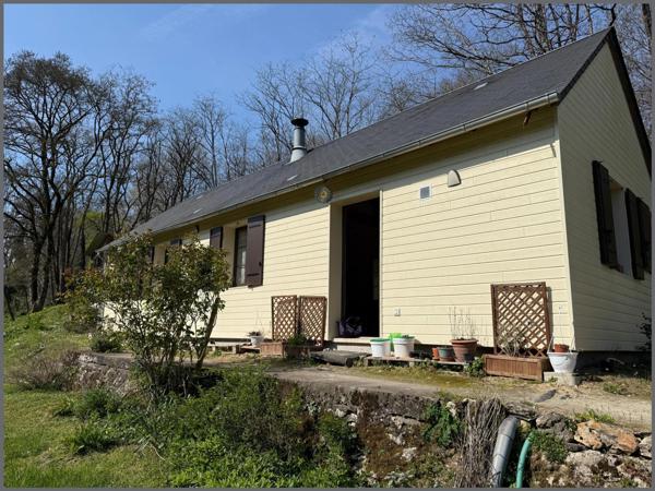 Maison écologique en pleine nature
