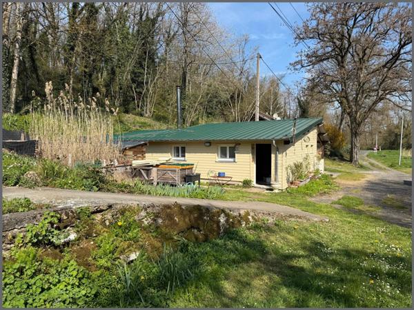 Maison écologique en pleine nature