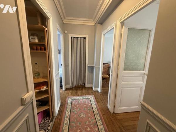 PARIS 75019 APPT T3 49m² 2ème étage sans ascenseur avec cave