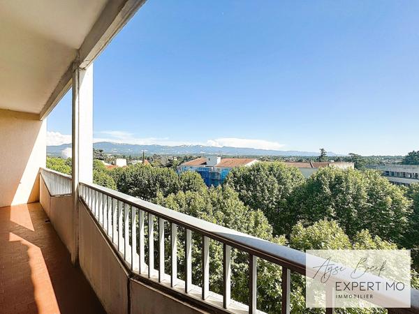 Romans-sur-Isère (26100) **À vendre – Grand T3 traversant avec vue sur le Vercors, Romans-sur-Isère centre, possibilité garage