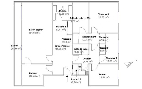 Quai du Havre - ROUEN - Vue Seine 