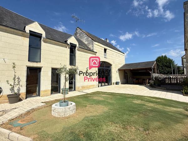 Maison Ancienne Beaumont En Veron 286m2 - Gîte -