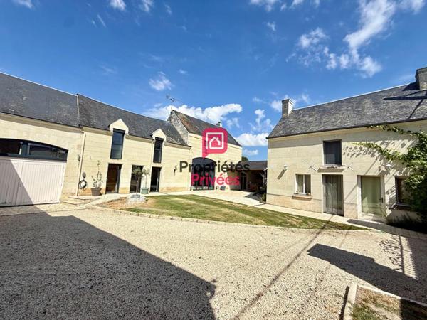 Maison Ancienne Beaumont En Veron 286m2 - Gîte -