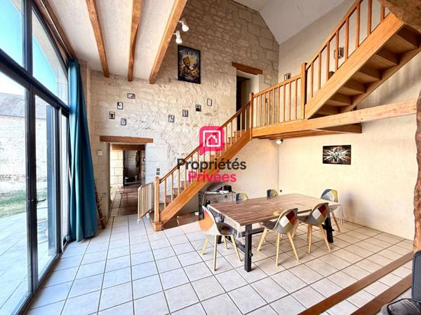Maison Ancienne Beaumont En Veron 286m2 - Gîte -