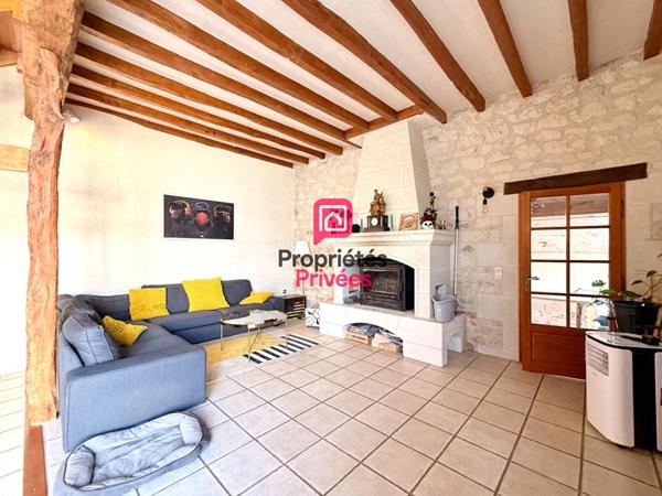 Maison Ancienne Beaumont En Veron 286m2 - Gîte -