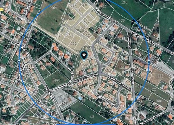 Vente Terrain 847 m2 à Revel