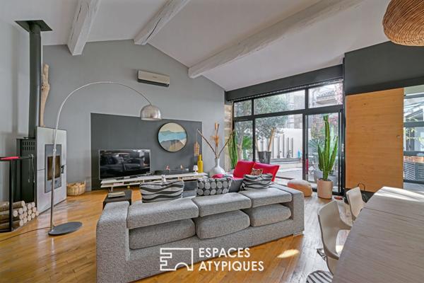 Sublime maison de charme avec patio et piscine