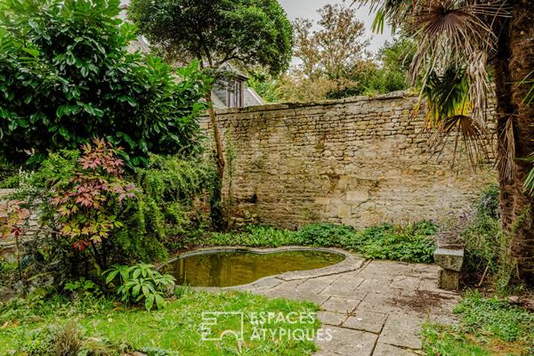 Demeure bourgeoise et maisonnette à quelques pas du coeur de ville