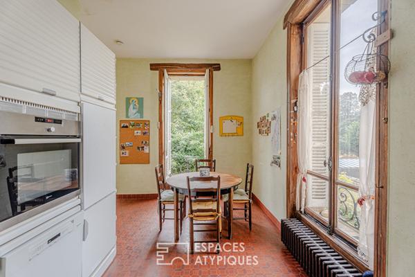 Demeure bourgeoise et maisonnette à quelques pas du coeur de ville