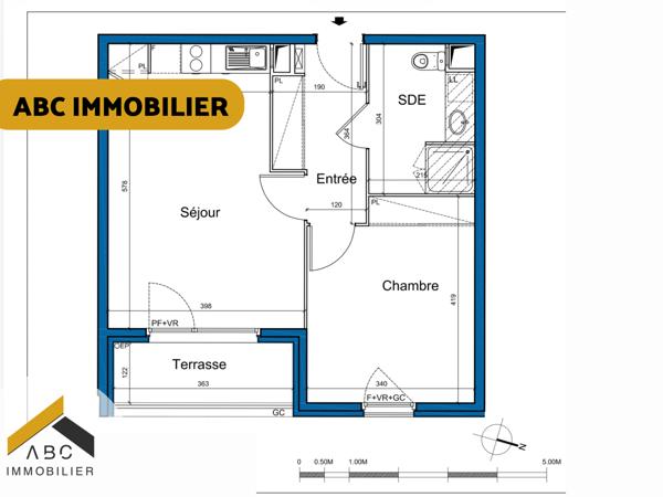 Orange (84100) APPARTEMENT 2 PIÈCES - RÉSIDENCE SENIOR