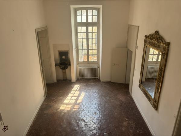 Avignon (84000) Avingon Intra-Muros, Appartement d'exception 204 m2 au premier étage d'un Hôtel Particuler