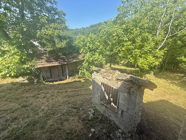 Montaigu-de-Quercy (82150) TARN ET GARONNE MONTAIGU DE QUERCY Maison en pierre au village avec 2 chambres, dépendants et 4033m2 de te