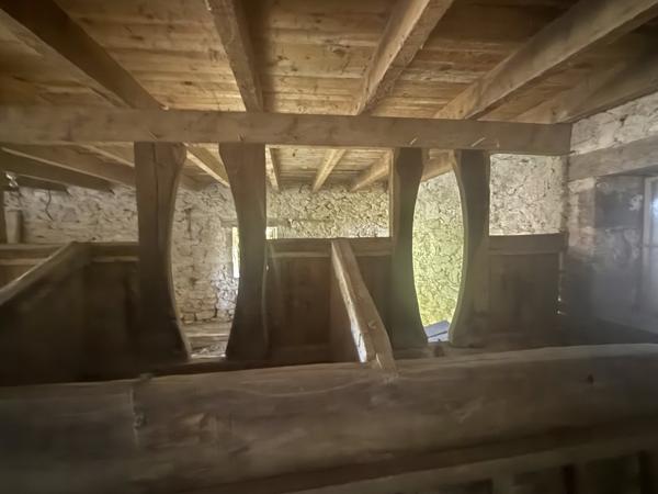 Montaigu-de-Quercy (82150) TARN ET GARONNE MONTAIGU DE QUERCY Maison en pierre au village avec 2 chambres, dépendants et 4033m2 de te