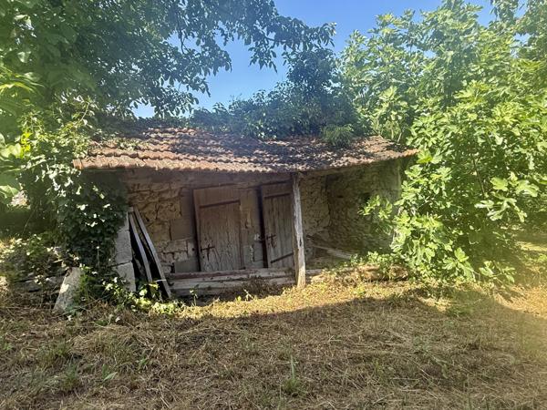 Montaigu-de-Quercy (82150) TARN ET GARONNE MONTAIGU DE QUERCY Maison en pierre au village avec 2 chambres, dépendants et 4033m2 de te