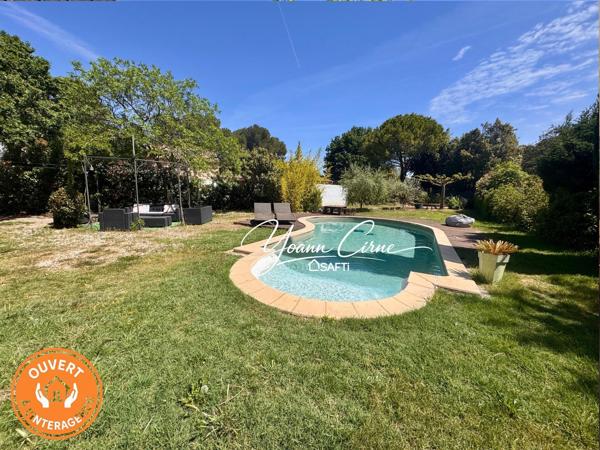 Villa individuelle T5 144 m2 avec grand jardin et piscine