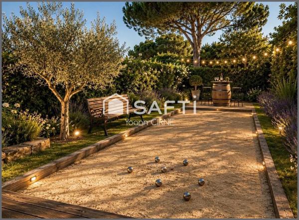 Villa individuelle T5 144 m2 avec grand jardin et piscine
