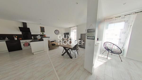 Superbe appartement duplex T4 au dernier étage, lumineux et cosy