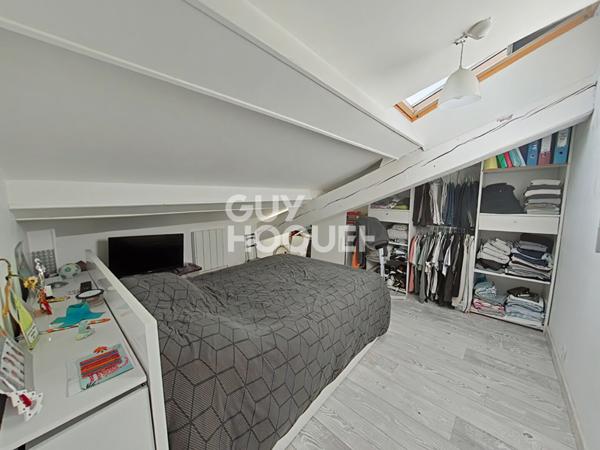 Superbe appartement duplex T4 au dernier étage, lumineux et cosy