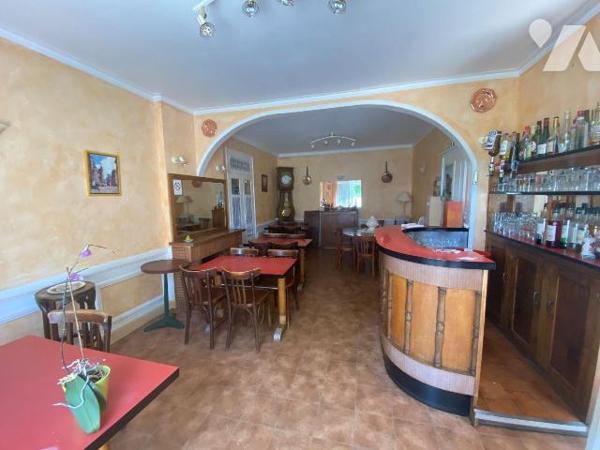 A VENDRE à Saint-Bonnet-de-Salers (CANTAL), un ensemble immobilier avec une partie à usage d'ha...