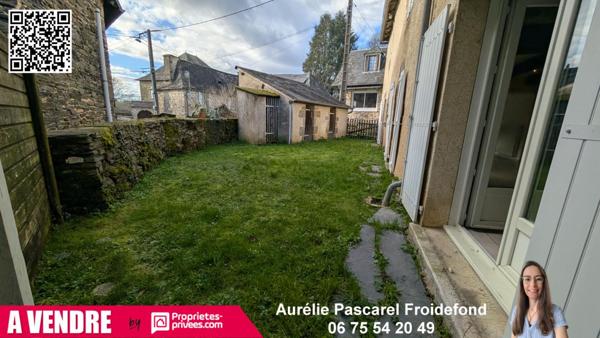 173 250 Euros : Maison de village en pierre de pays de 90m² avec dépendances et Jardin - à 10 min Brive - Malemort