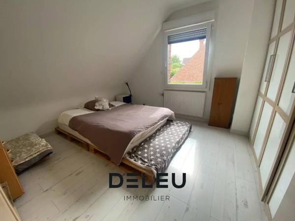 Maison individuelle 4 chambres avec jardin arboré de 1800 m² plein sud à Wasquehal
