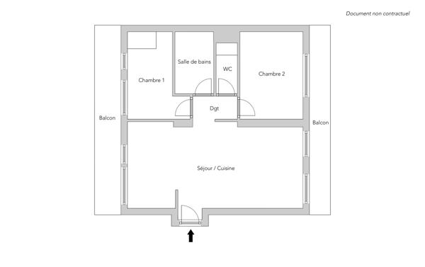 Appartement Paris 15e - DUPLEIX