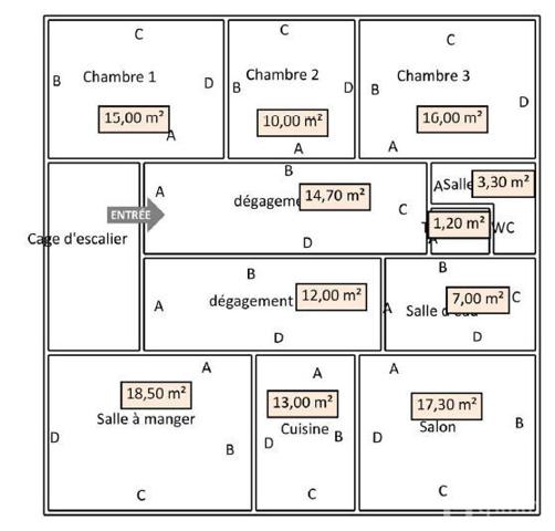 Maison d'habitation avec local commercial et 539m2 de terrain clos