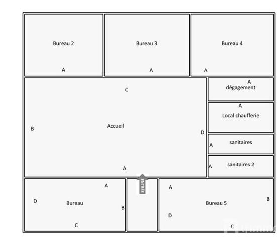 Maison d'habitation avec local commercial et 539m2 de terrain clos