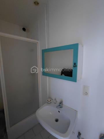 Situé à proximité de la plage et du port et de la gare . à deux pas de la rue piétonne et des commerces
appartement avec de bon volume d'une surface de 43 m2 , au 1 étage sur court calme et lumineux
il comprend cuisine avec bar et coin repas , 1 séjour salon , 1 chambre avec salle de douche privative , 1 wc séparé
son agencement est très pratique , chauffage central au gaz ( chaudière 1 an )
de plus une belle cave privative vélo , planche à voile etc ...
prévoir quelques embellissements
Vraiment idéal pied à terre.
