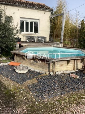 Maison style villa avec jardin au calme