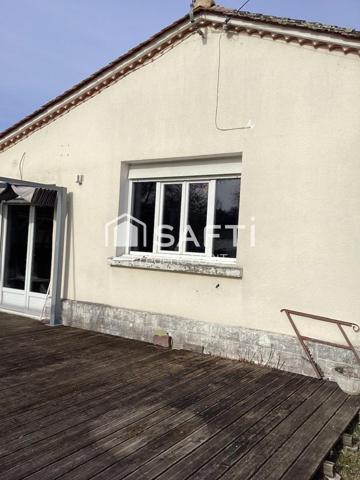 Maison style villa avec jardin au calme