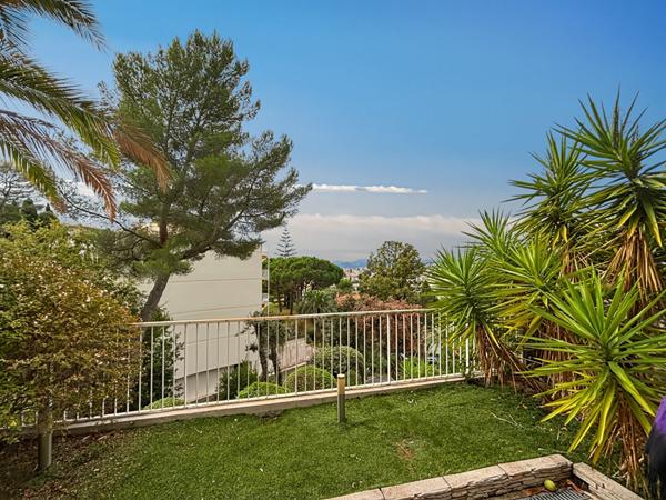 Appartement en rez de jardin surélevé 4 pièces le Cannet Mairie 82.3m²