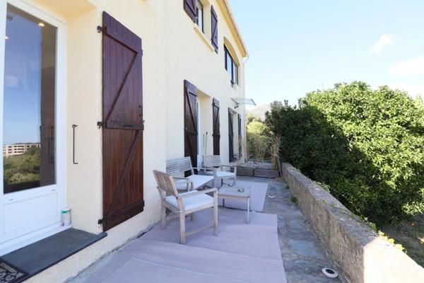 Maison de charme, tranquille avec terrain et vue mer exceptionelle à FURIANI Haute-Corse (20)