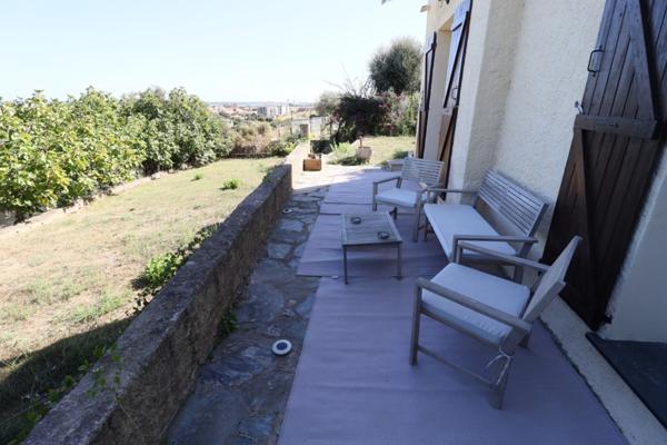 Maison de charme, tranquille avec terrain et vue mer exceptionelle à FURIANI Haute-Corse (20)