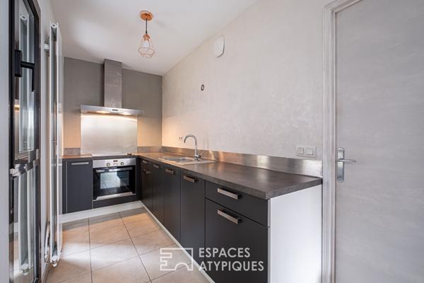 Appartement contemporain avec terrasse au sein du quartier de Confluence